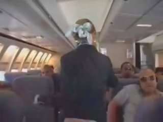 Amerikaans stewardess afrukken - deel 5