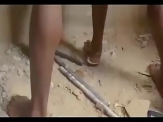 Afrikane nigerian geto youths seks simultan një i virgjër / pjesë unë