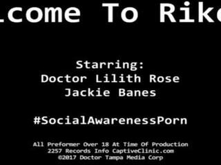 Welcome To Rikers&excl; Jackie Banes Is Arrested & Nurse Lilith Rose Is About To Strip Search damsel Attitude &commat;CaptiveClinic&period;com