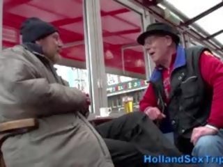 Old Tourist In Europe Finds escort
