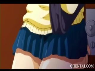 Hentai teeny colpi e strofina putz con lussuria